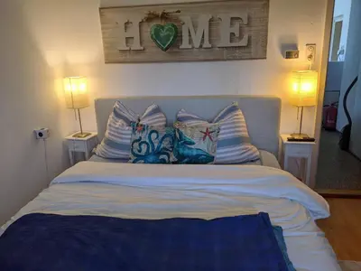 Ein Bett oder Betten in einem Zimmer der Unterkunft Gemütlicher Raum, Gampern