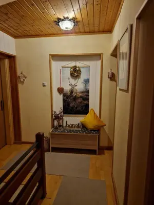 Ein Sitzbereich in der Unterkunft Rosy's House B&B