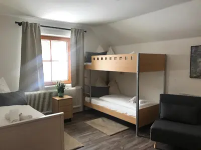 Ein Bett oder Betten in einem Zimmer der Unterkunft Haus Bayliss