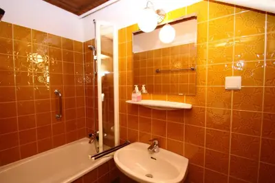 Ein Badezimmer in der Unterkunft Appartements Reiterhaus