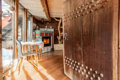 Grundriss der Unterkunft Romantische Hütte