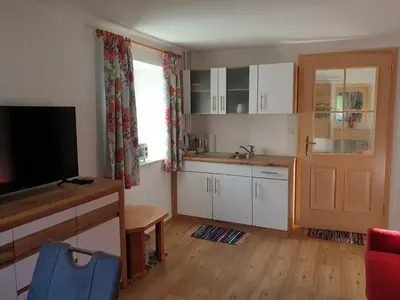 Küche/Küchenzeile in der Unterkunft Haus 66