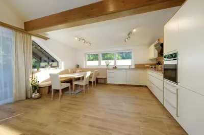 Küche/Küchenzeile in der Unterkunft Appartement Mayrhofer - Ferienwohnungen