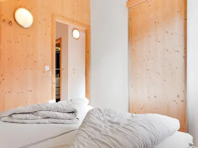 Ein Bett oder Betten in einem Zimmer der Unterkunft Chalet in Hohentauern direkt im Skigebiet