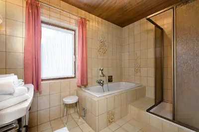 Ein Badezimmer in der Unterkunft Zur Oma Margret