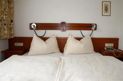 Ein Bett oder Betten in einem Zimmer der Unterkunft Appartementhaus Novak