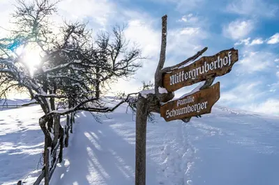 Grundriss der Unterkunft Mittergruberhof