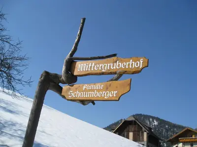 Grundriss der Unterkunft Mittergruberhof