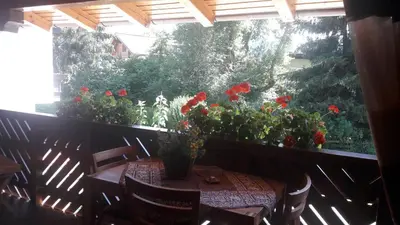 Ein Garten an der Unterkunft Appartement Hödlmoser