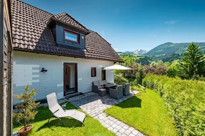 Naturlandschaft in der Nähe des Chalets