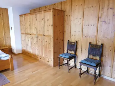 Ein Sitzbereich in der Unterkunft Hoamatleuchten
