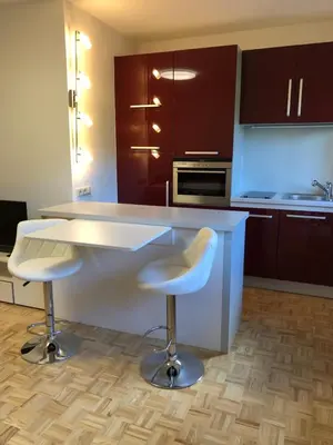 Küche/Küchenzeile in der Unterkunft Apartement Zwölferhorn