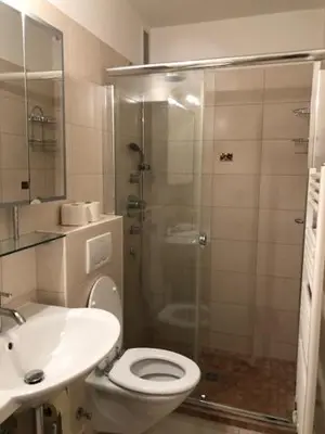 Ein Badezimmer in der Unterkunft Apartement Zwölferhorn