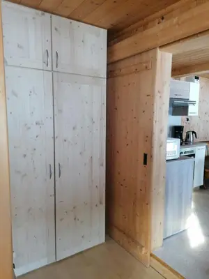 Küche/Küchenzeile in der Unterkunft Berghütte Franz'l