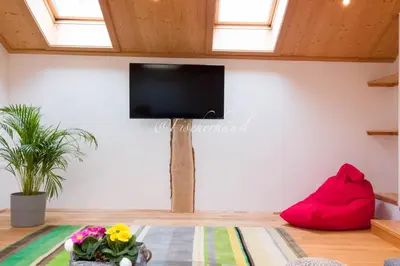 TV/Unterhaltungsangebot in der Unterkunft Fischerhaus Sankt Wolfgang Appartement 2