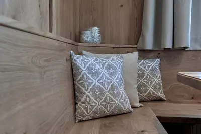 Ein Bett oder Betten in einem Zimmer der Unterkunft Flachau Lodge