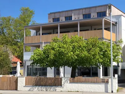Das Gebäude in dem sich das Hotel befindet