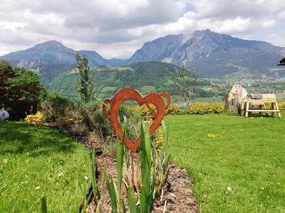 Naturlandschaft in der Nähe des Bauernhofs