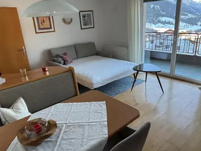 Ein Bett oder Betten in einem Zimmer der Unterkunft Appartement Rettensteiner