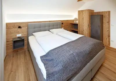 Ein Bett oder Betten in einem Zimmer der Unterkunft Grafhaidergut - Urlaub am Bauernhof - Auszeit am Land