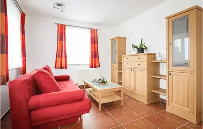 Ein Sitzbereich in der Unterkunft Ferienhaus Mit Pool St Koloman