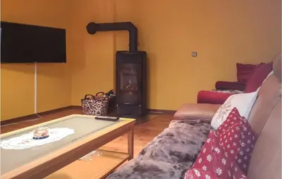 TV/Unterhaltungsangebot in der Unterkunft Ferienhaus Mit Pool St Koloman