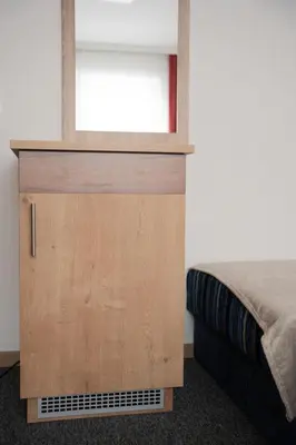 Ein Bett oder Betten in einem Zimmer der Unterkunft Frühstückspension Auer - Haus Kargl