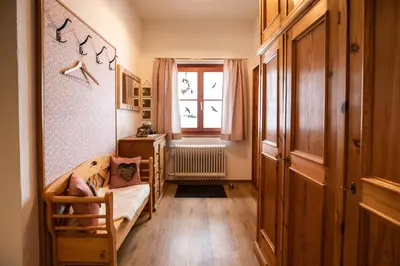 Ein Sitzbereich in der Unterkunft Haus Weidmannsheil - Wohnen im romantischen Forsthaus