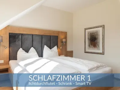 Ein Bett oder Betten in einem Zimmer der Unterkunft Heimathaus Dengg - Ferienwohnungen im Lungau - Ski & Wanderurlaub nahe Obertauern im Salzburger Land