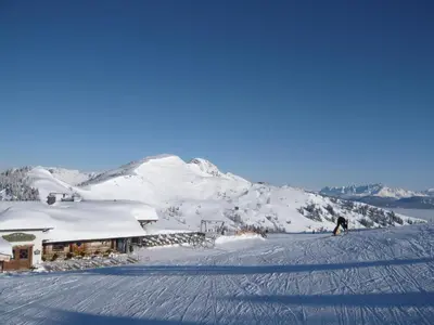 Haus Widmoos im Winter