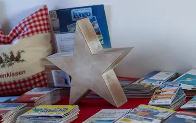 Die Bibliothek in diesem Bauernhof