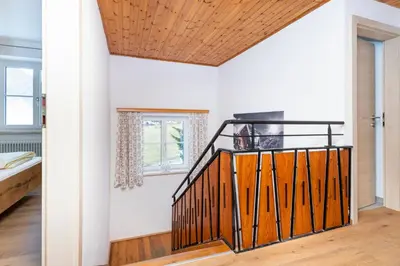 Ein Bett oder Betten in einem Zimmer der Unterkunft Chalet Sonnrain