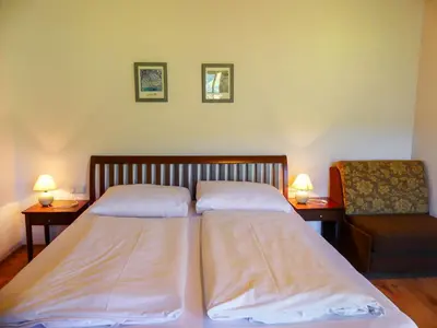 Ein Bett oder Betten in einem Zimmer der Unterkunft Apartment Rossbrand by Interhome