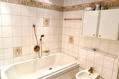 Ein Badezimmer in der Unterkunft Apartment Linda