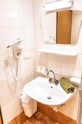 Ein Badezimmer in der Unterkunft Fewo Weissenbacher Katschberg