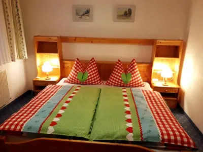 Ein Bett oder Betten in einem Zimmer der Unterkunft Fewo Weissenbacher Katschberg