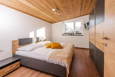Ein Bett oder Betten in einem Zimmer der Unterkunft Schlicki´s Appartement