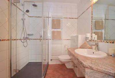 Ein Badezimmer in der Unterkunft Hotel Magerl