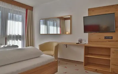 TV/Unterhaltungsangebot in der Unterkunft Hotel Moawirt
