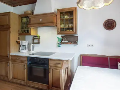 Küche/Küchenzeile in der Unterkunft Chalet Monika