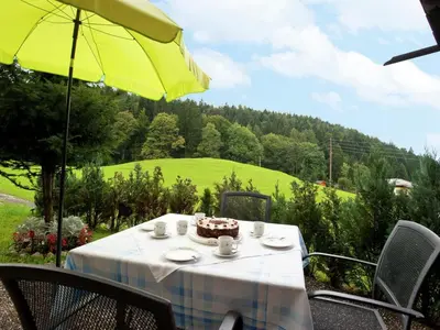 Naturlandschaft in der Nähe des Chalets