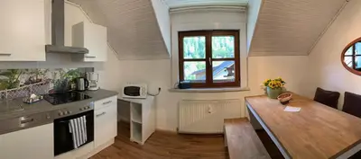 Küche/Küchenzeile in der Unterkunft Apartment Sophia - Hallstatt