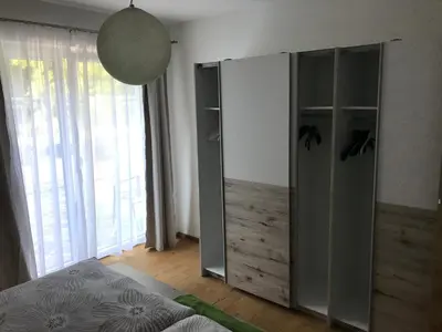 Ein Bett oder Betten in einem Zimmer der Unterkunft Apartments Traun-haft