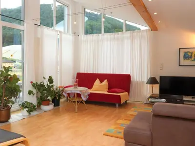 Ein Sitzbereich in der Unterkunft Apartment Bammer by Interhome