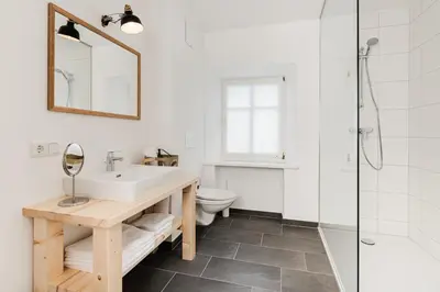 Ein Badezimmer in der Unterkunft Tini´s Feinstes