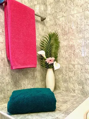 Ein Badezimmer in der Unterkunft Haus Belli