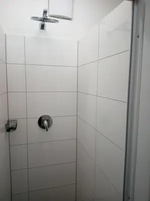 Ein Badezimmer in der Unterkunft Campingplatz Torrenerhof