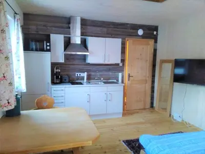 Küche/Küchenzeile in der Unterkunft Country Appartement Lungau