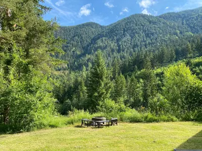 Naturlandschaft in der Nähe des Ferienhauses