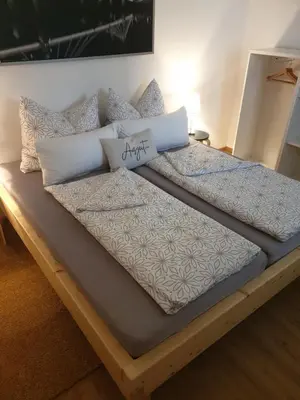 Ein Bett oder Betten in einem Zimmer der Unterkunft Appartement Dorrer